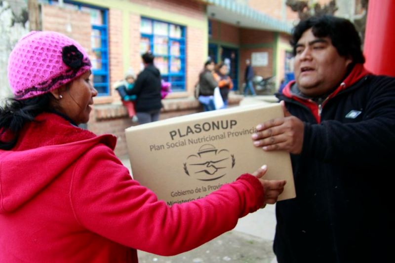 PLASONUP: jueves 29, viernes 30 y lunes 3 entrega de unidades alimentarias en Palpalá