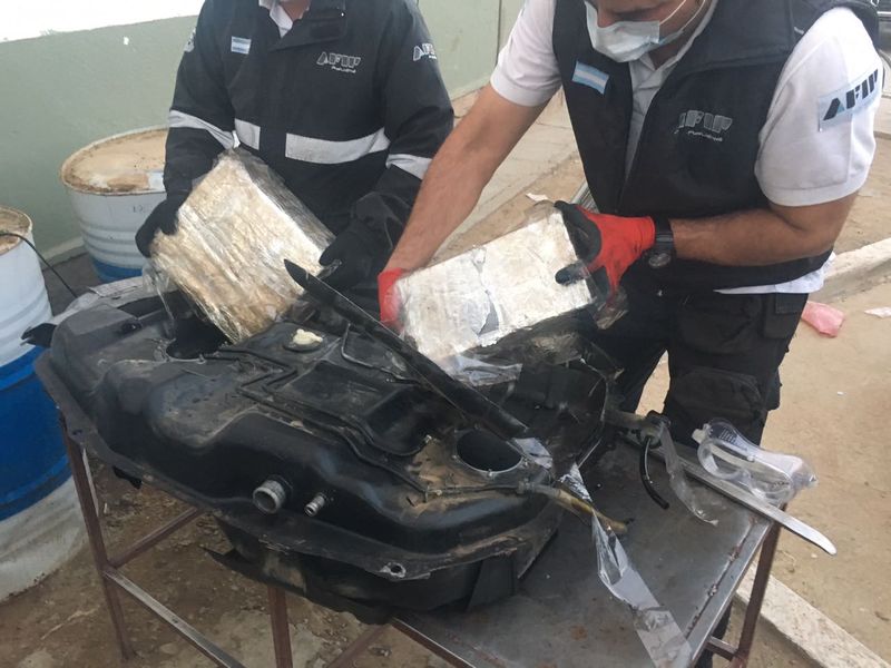 Secuestran más de 25 kilos de cocaína en el Puente Internacional La Quiaca-Villazon